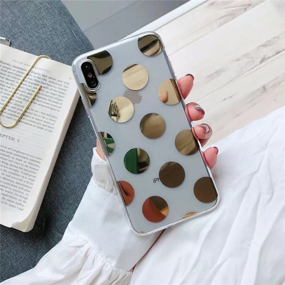 Accessories - Polka Dot iPhone X Phone Case